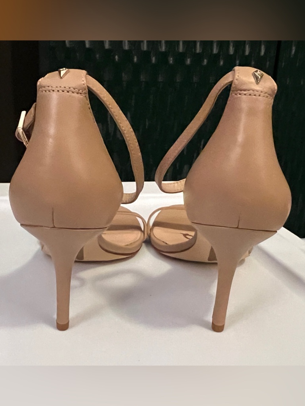 NWOB Nude Ankle-Strap Stiletto Sandal - Heel - Picture 8 of 11